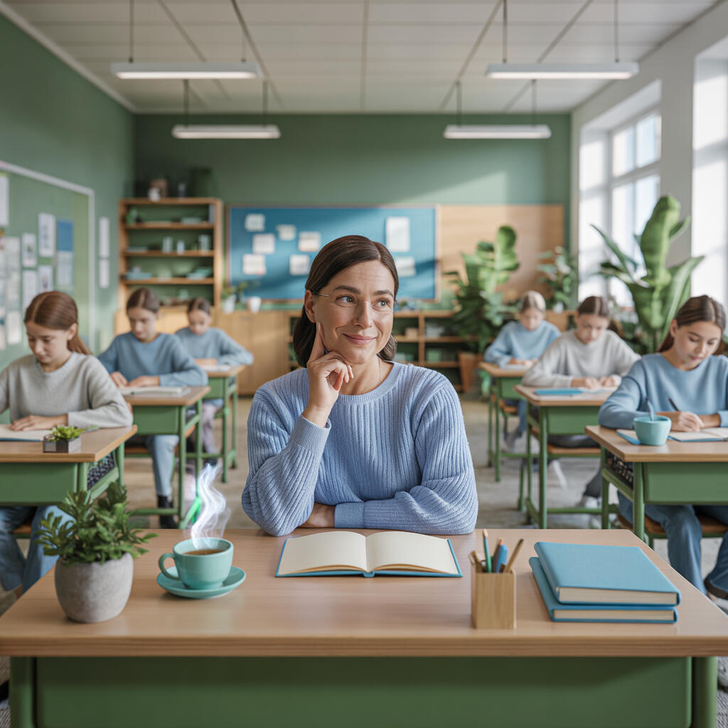 Teacher Wellbeing & Stress‑Resilient Classrooms by Merrill Multimedia